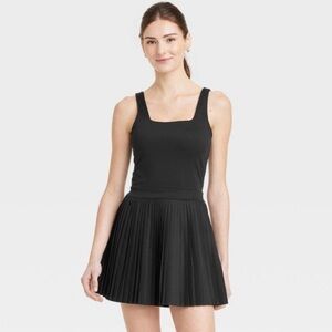 Women's Black Pleated Active Dress - All In Motion™